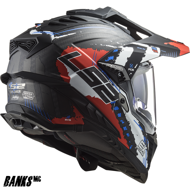 LS2 Explorer Extend Red Carbon