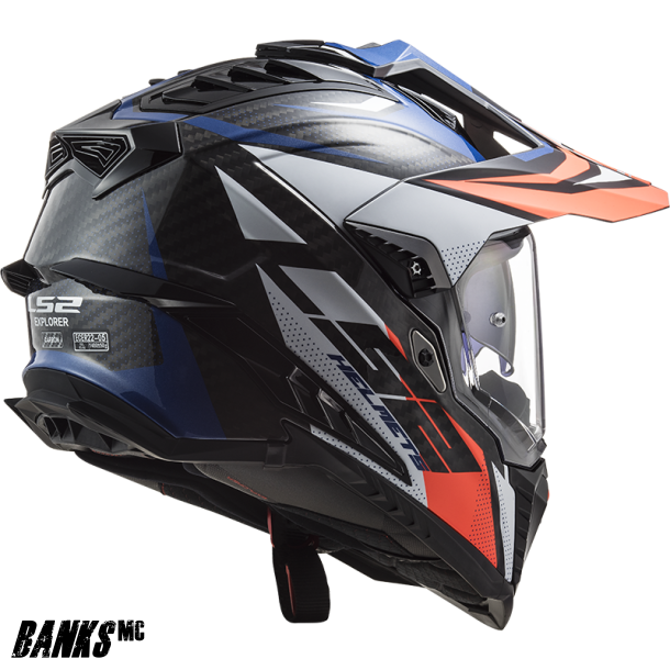 LS2 Explorer Focus Blue Red Carbon