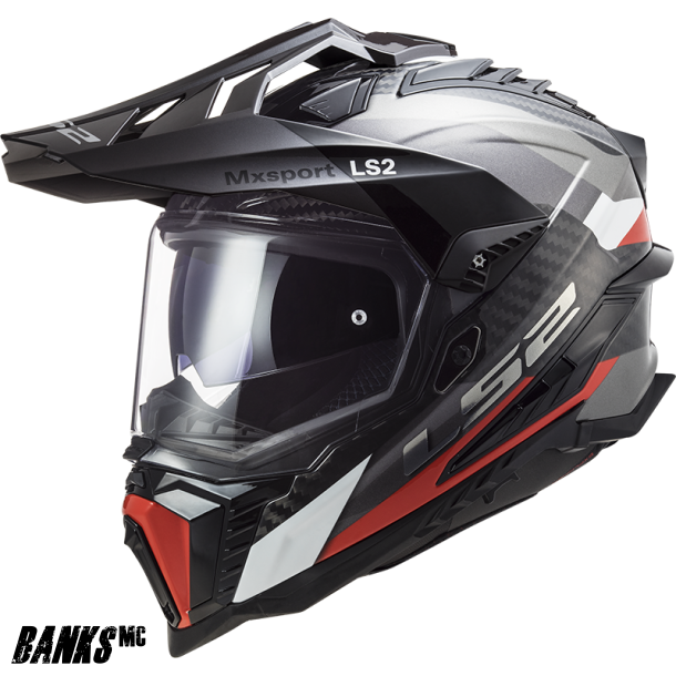 LS2 Explorer Frontier Titanium Red Carbon