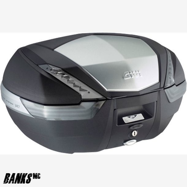 Givi Topboks Monokey 47L Alu Klar Refleks
