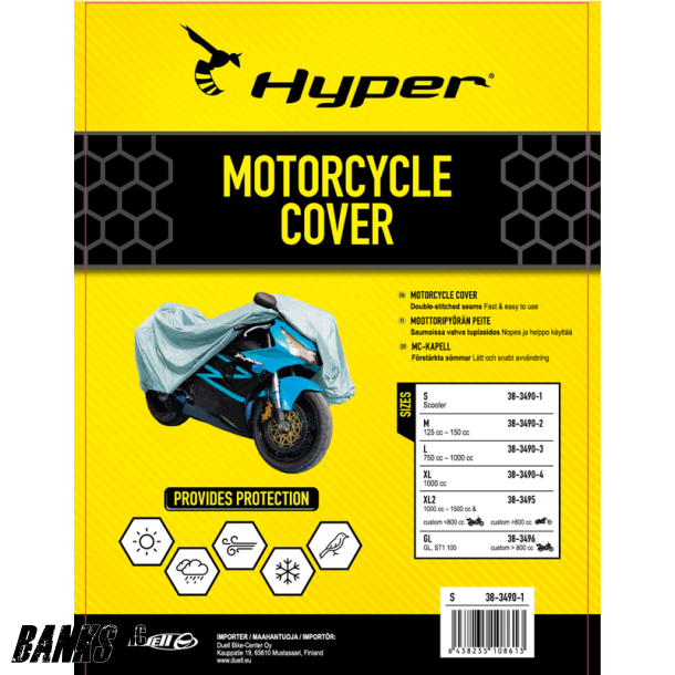 Hyper Motorcykel Cover