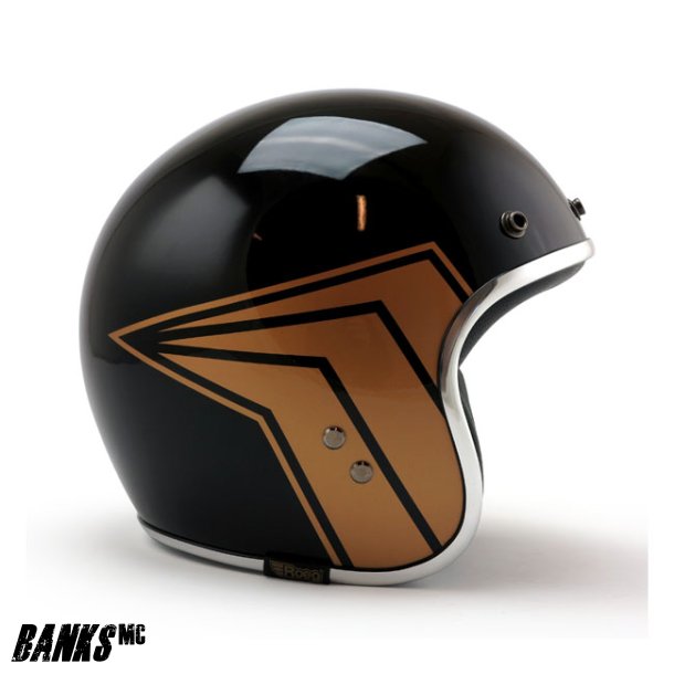 Roeg Jett X 1/2 Skull Bucket Gloss Black