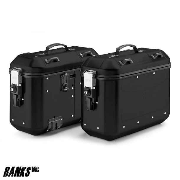 Givi Trekker Dolomiti Sidetasker (st) 36L Sort