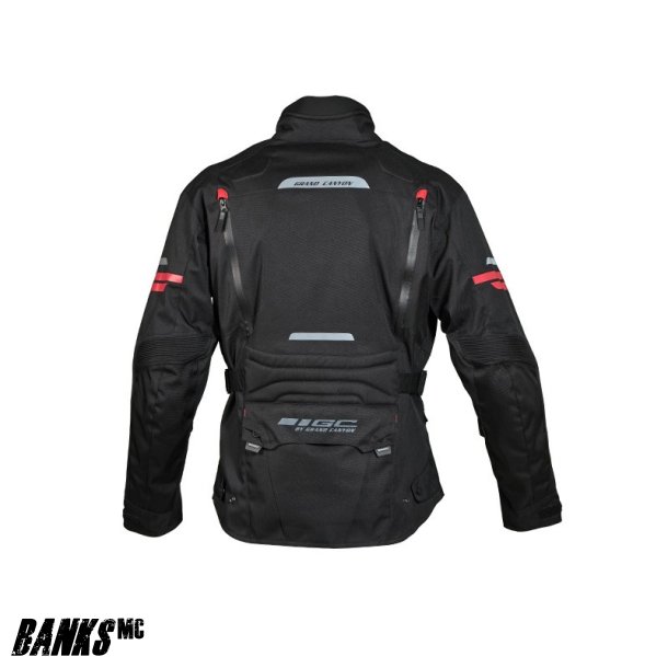 Grand Canyon Ventura Sort Herrejakke Plus Size