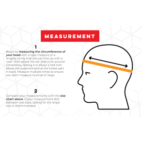 LS2 Hjelm St�rrelsesguide