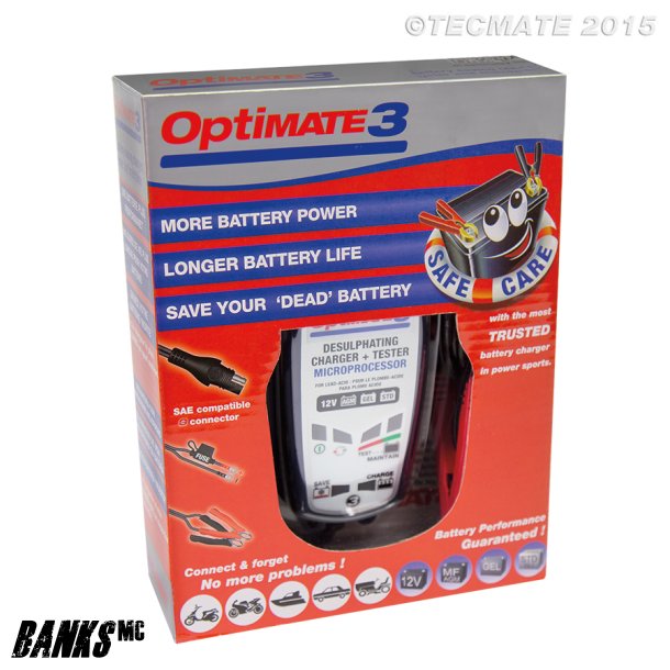 tecMATE Optimate 3 Lader