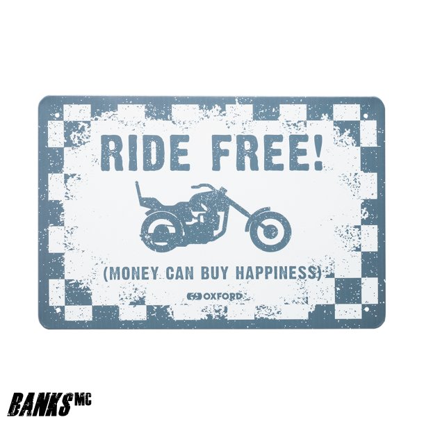 Oxford Skilt Ride Free