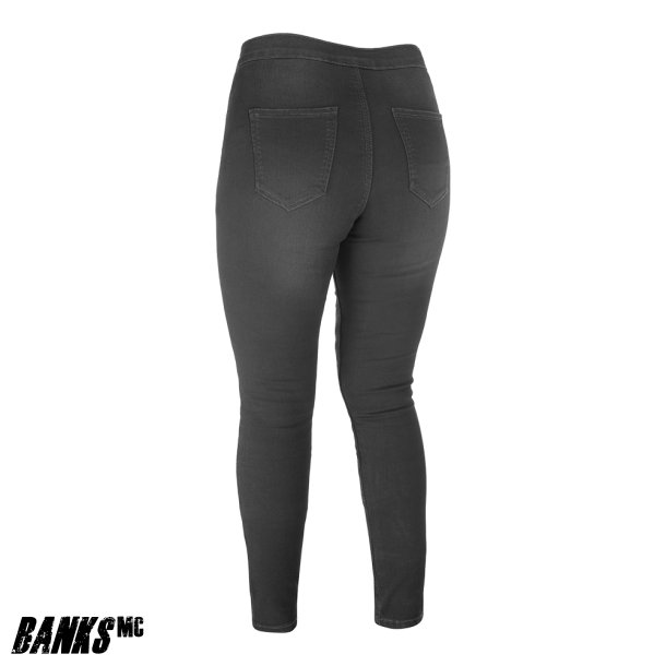 Oxford Super Jegging 2.0 Sort Dame